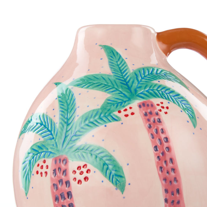 NSIMG-SHA256:289f875acac5ccebc018cf7be635a1a132a6d86b3c18bb5c39a3e5061a0dec31 · Isalbi Emporium Palmer Pink Coconut Palm Vase Multi-Coloured