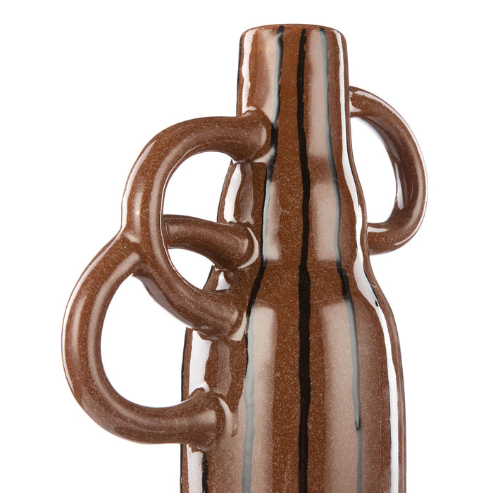 NSIMG-SHA256:08bf711ceec48cb04c3a3c29a5b5b89999ce0e4ebd972525f2da6c30b9826e78 · Isalbi Academy Kos Ceramic Vase Large Dark Brown