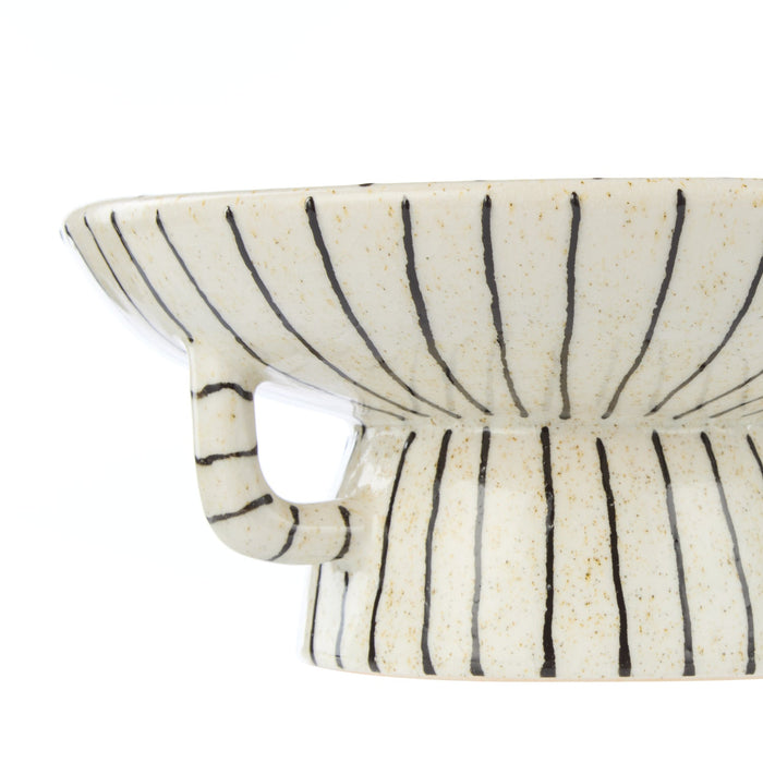 NSIMG-SHA256:60f3e20196a24a00ba444840ed2d077092d63ca4705c5d9855ecaec85ae4e298 · Isalbi Academy Sabi Stripe Decor Dish Small White & Black