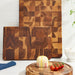 NSIMG-SHA256:3630d039fc75372fa9e38aac0894e75a3f35cbcd678031050be6dfe8adc10bfa · Isalbi Davis & Waddell Round Acacia Wood End Grain Cut Board Natural Matt Lacquer