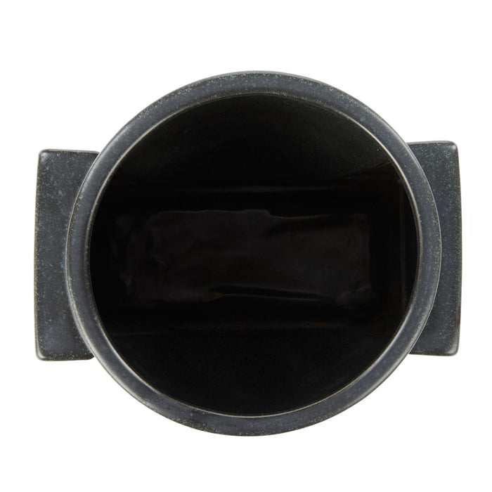NSIMG-SHA256:53e4eb57698ec2022b15d2bfcfc5df66df80e72034824dbffde9b6dab85d71c5 · Isalbi Amalfi Ponti Stoneware Planter Black