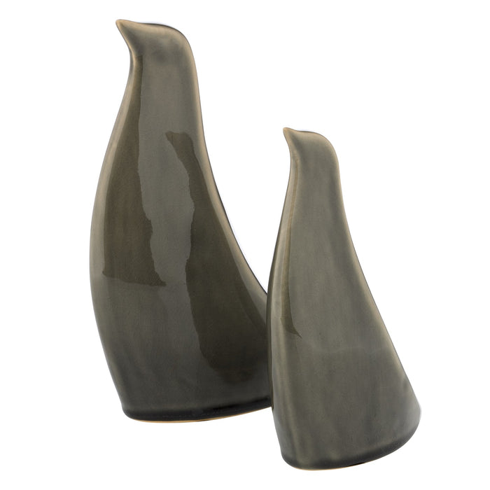 NSIMG-SHA256:b4c23b5ade20231bc5e2b8ae9dd773ce3302f75c58af655dc6c00fd2925359ca · Isalbi Amalfi Sirin Ceramic Bird Sculpture Small Dark Grey