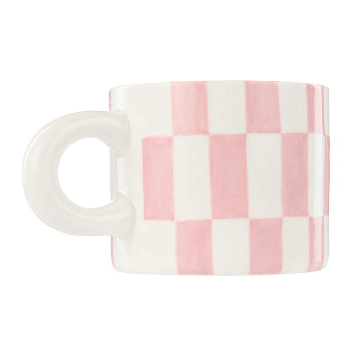 NSIMG-SHA256:47c481c76688d13c52862801c05ee3382e0da51dc0683608b1ec5ec095445242 · Isalbi Emporium Check Mug & Plate Set Pink & Green