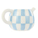NSIMG-SHA256:7534015bcc71b92cedd7d13caaf4756b4d94a45f3f4840bc27aa8dba3d3dbd2f · Isalbi Emporium Check Teapot 700ml Blue & Orange