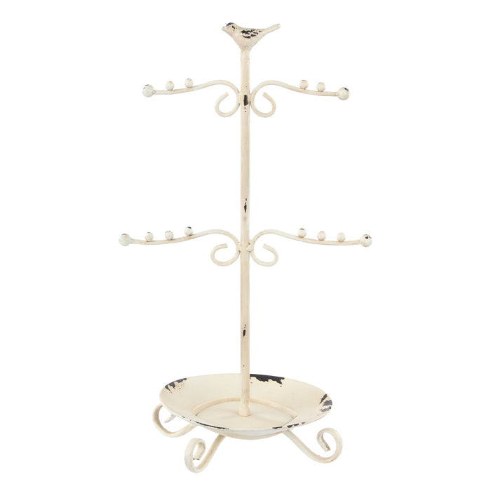 NSIMG-SHA256:e40acbc2f8bddfe70fe08644821ca683e0a63f189157d21911876e37fae042e3 · Isalbi Society Home Ellis Jewellery Stand Cream