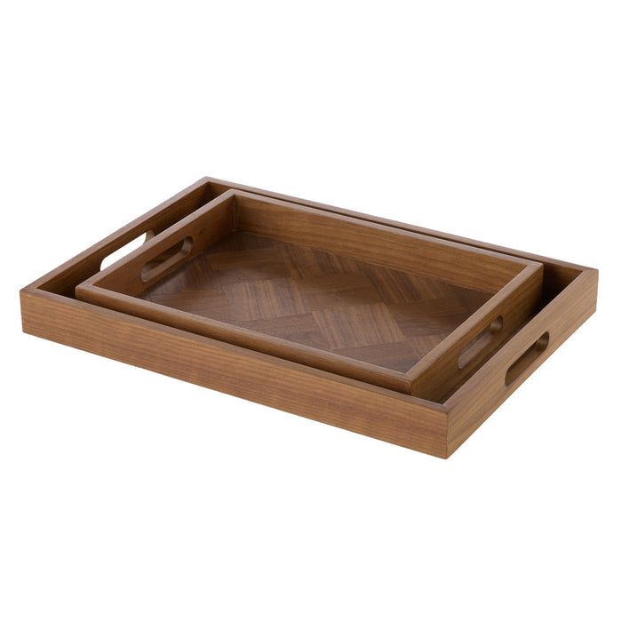 NSIMG-SHA256:eeb98cf4f053f4e7eda3f5b4484941d46eff1697cec715fe76b6bf783b064ade · Isalbi Academy Aldus Ash Wood Veneer Tray 2pcs Set Natural