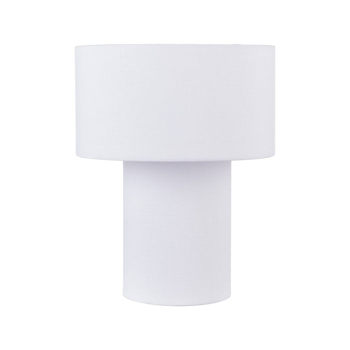 NSIMG-SHA256:aaa4d43576b324d9ec42441612e9f5ecda684ffa02b61666ef78193bd014f847 · Isalbi Emporium Hendrix Fabric Table Lamp White