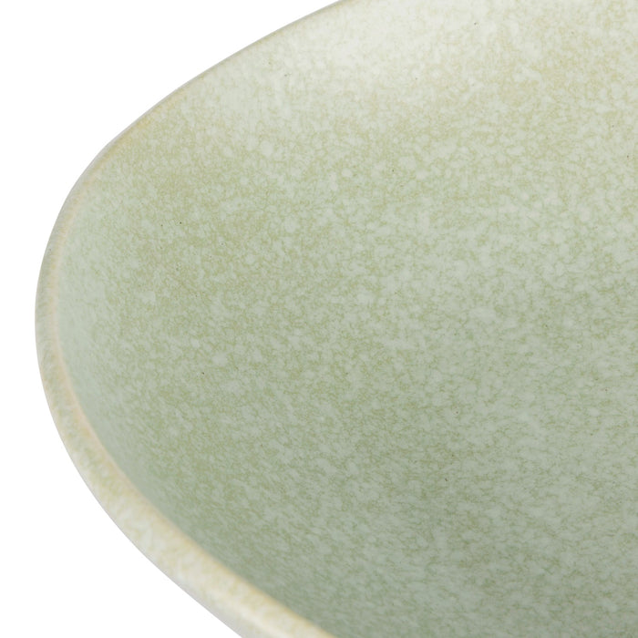 NSIMG-SHA256:41cdf79e07191daffb5e63a2fd19e70042bb8dc013388b564ac38532172028d3 · Isalbi Davis & Waddell Greta Porcelain Raised Serving Plate Large Mint Green
