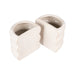 NSIMG-SHA256:990e6353590e99dd7e93af0b5851bb89e0285b56028e96b9e61a99ec8df05d74 · Isalbi Emporium Ripley Planter Bookends 2pcs Set Cream Reactive Glaze