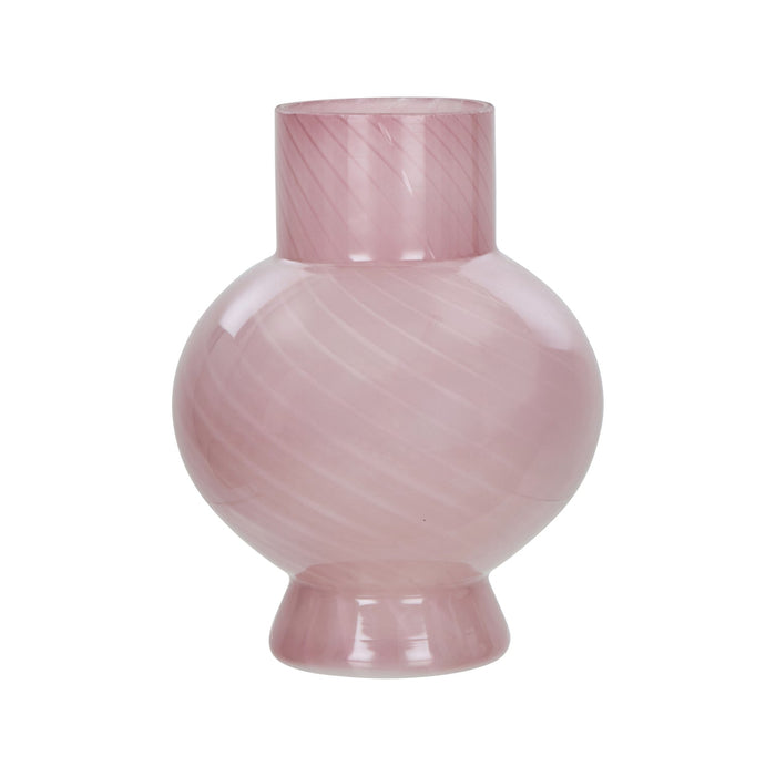 NSIMG-SHA256:54f265cf21ea36f37591f515cc37367092f953d341e753029273a332d062a287 · Isalbi Emporium Bonnie Swirl Vase Pink
