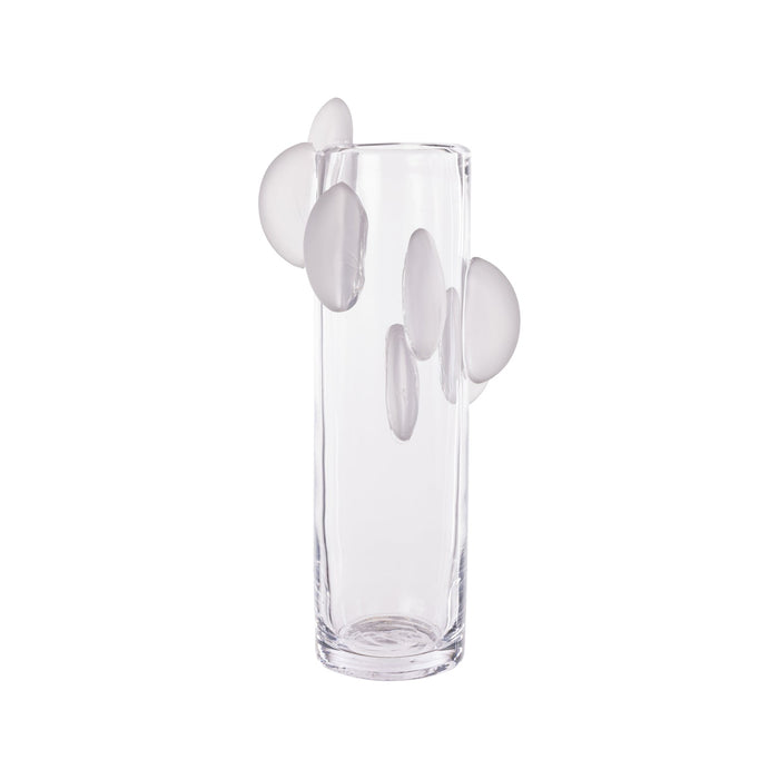 NSIMG-SHA256:9e9e1a7cbac1505ad5e46496b9b8cb0c74e36141da9b7fcfbe01b59d72127509 · Isalbi Grand Designs Enver Glass Vase Large Clear