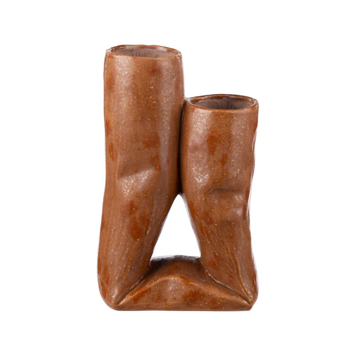 NSIMG-SHA256:4f7f3f7f446e5f922d7457dded92b9f841d4ad215a2366ecab478e06d92858c9 · Isalbi Academy Tate Vase Medium Rust