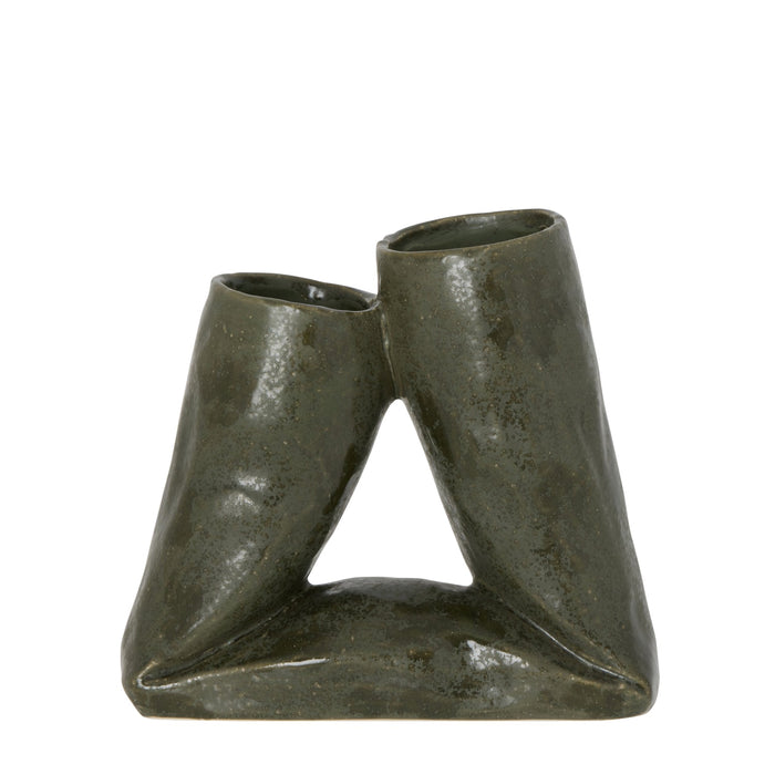 NSIMG-SHA256:ed28cff50548d8e4a557dcfde948717ad4e8c6708bac414112264e3aec77c9d9 · Isalbi Academy Tate Vase Small Forest Green