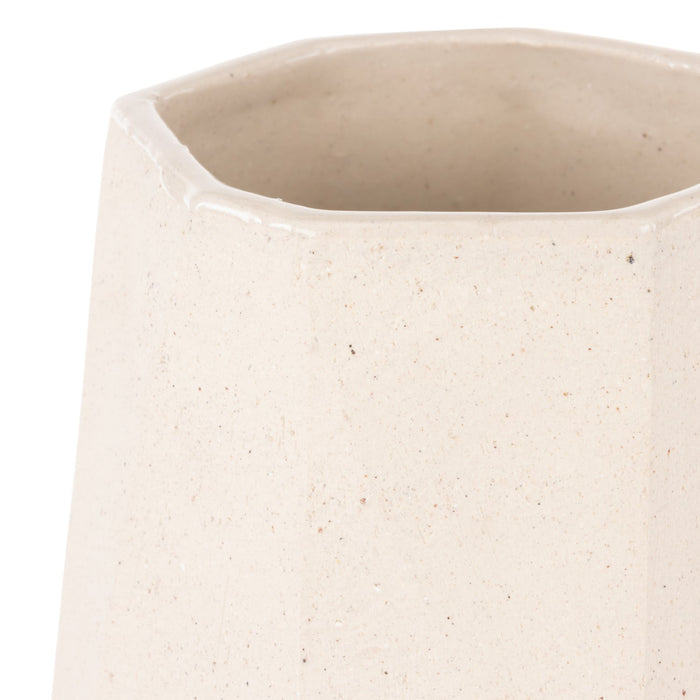 NSIMG-SHA256:9ebe4a45917d9880b549108fcef621c30597e463e6d8ef7ada896c9eeffe84f8 · Isalbi Amalfi Ellison Faceted Vase Large Natural