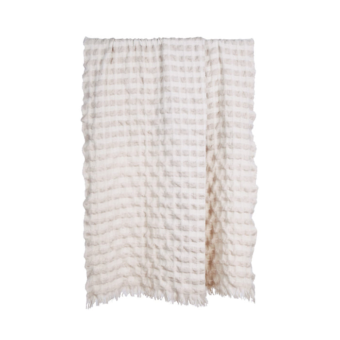 NSIMG-SHA256:215aa8b0a9b5cecca4e1fa195822fffbb0175961279d7884c538484fc15c369f · Isalbi Amalfi Ridge Waffle Throw Ivory
