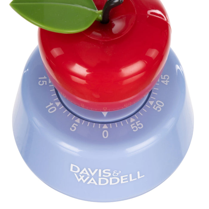 NSIMG-SHA256:1561548d11c631609c50d5be264e5b6f5bd7b96f0c225fd3a3e3010f20841d7c · Isalbi Davis & Waddell Apple Mechanical Timer 60 Minute CDU 12pcs Blue & Red