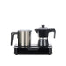 NSIMG-SHA256:26e63769c4da5adeb8b41185b86299aa6f7b42089b13abda1918bf6eef61a250 · Isalbi Leaf & Bean Electric Espresso Maker With Milk Frother & Warmer 1200W Black