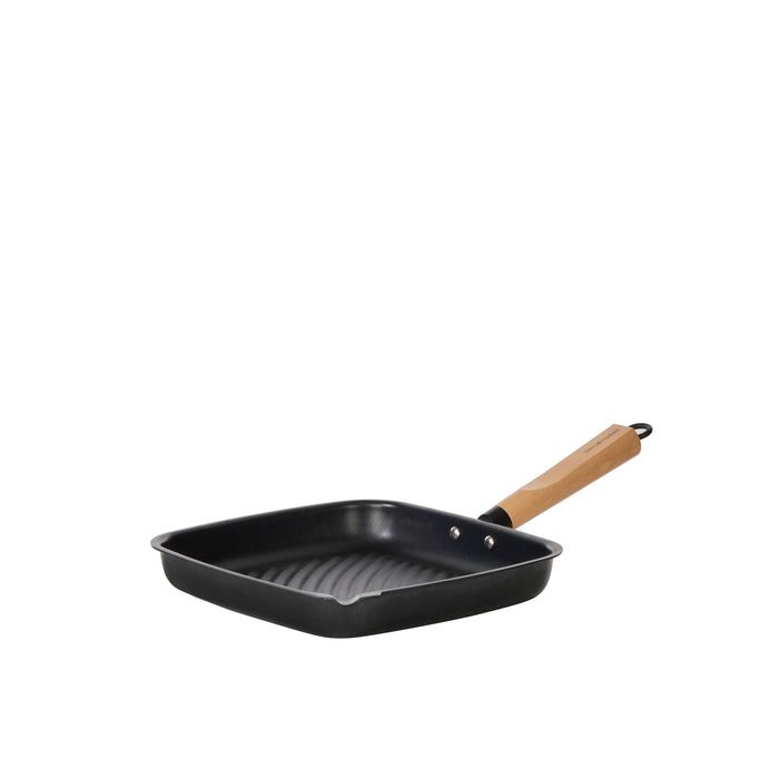 NSIMG-SHA256:f2b1bf39162aa2d8b67eacbc22f40fa166ad592173df4e4ed39d9af18452c900 · Isalbi Davis & Waddell Non Stick Carbon Steel Grill Pan Black