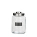 NSIMG-SHA256:bdd2fcb5b6721aec6a459efbab71344021f7083ca471fd87310eceef8be52df8 · Isalbi Davis & Waddell Heritage Storage Jar With Chalkboard Label - 3.5L Clear