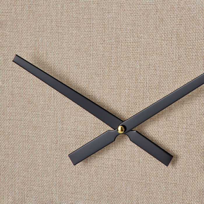 NSIMG-SHA256:1f55596b9a5ce56c6c10f46cd3d342c4cda0802543684325fe12ecdd567a976e · Isalbi Amalfi Cologne Wall Clock Black & Linen