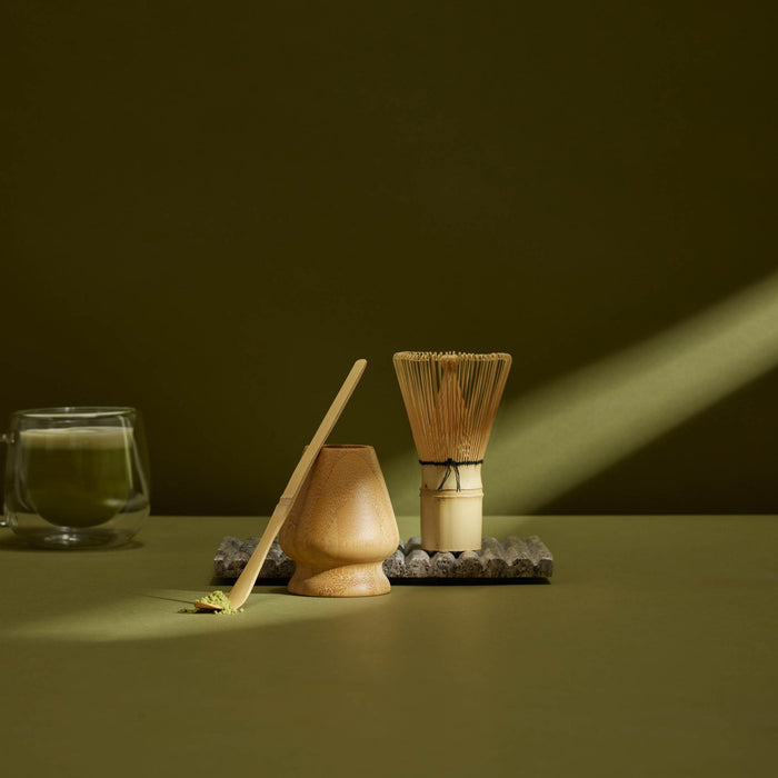 NSIMG-SHA256:cc53840fd515b0c30063972519a79bec4e45e918535be4c01890fa656c76cbc6 · Isalbi Leaf & Bean Bamboo Matcha 3pcs Set Natural