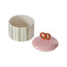 NSIMG-SHA256:3490e66686d388fd0363e3107447194e142ea366459e51369bfd1d25c2a3b34f · Isalbi Emporium Pierre Pretzel Stripe Cannister Multi Coloured