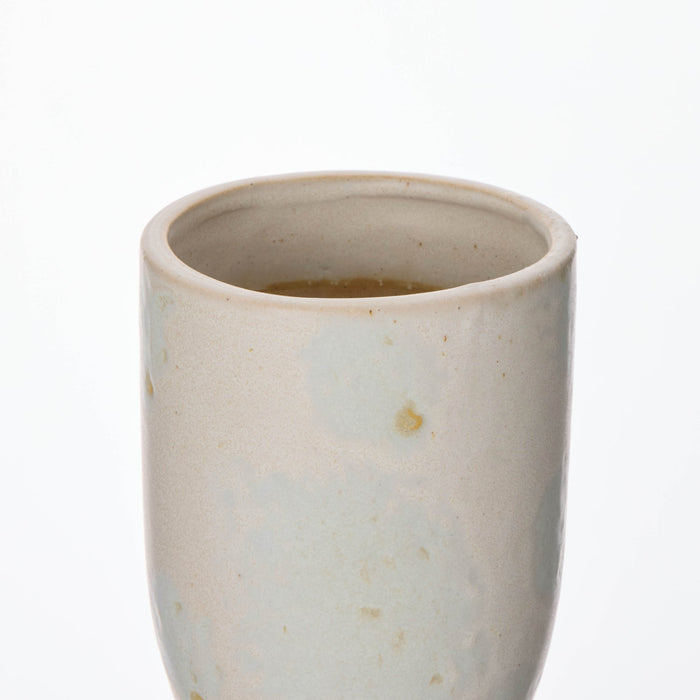 NSIMG-SHA256:7f0ae0f18ac965a7627dbf61771e9ae2be8d817462197e558e2670c643dfaa2d · Isalbi Amalfi Pia Reactive Glaze Vase Cream Reactive