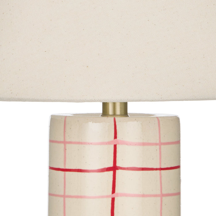 NSIMG-SHA256:da4faddf6885c2998b2de23dea8325ec23ba44405d719468f3c8a82b3fed990e · Isalbi Emporium Zadie Table Lamp Ivory & Red
