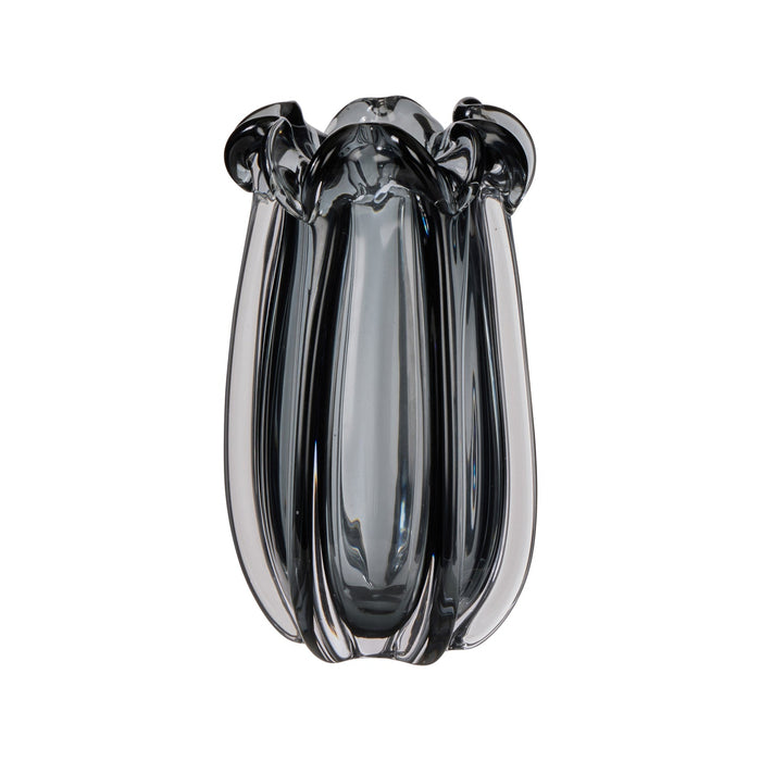 NSIMG-SHA256:bd3568f0118b11d549610f3dac085325e725c88b0a77e41caddfb6f18788468e · Isalbi Amalfi Wavy Glass Vase Grey