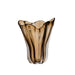 NSIMG-SHA256:7a3a98679d287beed3a2e4b77a1e6491bd0cb990b72766351b1282f2ad13cdae · Isalbi Amalfi Wavy Glass Vase Amber