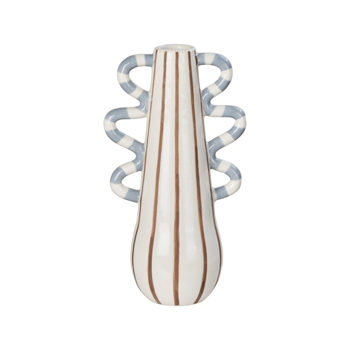 NSIMG-SHA256:f78506db46919b8b1ca0ff09ec945a1d9407ac4da4ac934892bb9ab4b8e1a904 · Isalbi Emporium Harper Stripe Vase Medium Multi-Coloured