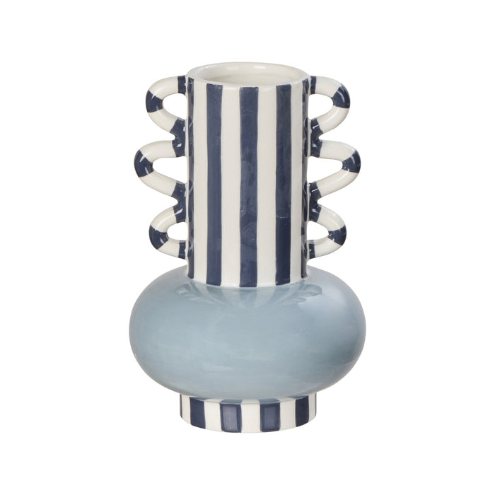 NSIMG-SHA256:39dcf0a8a46d33daa942c42b341f89d896cc1d4a766433a64290ac317a48e460 · Isalbi Emporium Harper Stripe Vase Small Blue & Moonbeam