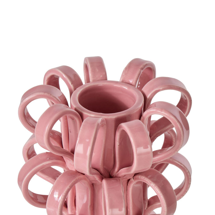 NSIMG-SHA256:6a04db4b8fbde4a61f16fade3d899b56cdbbad590a224f3a4d0d9859b5e729ca · Isalbi Emporium Ribbon Bud Vase Pink
