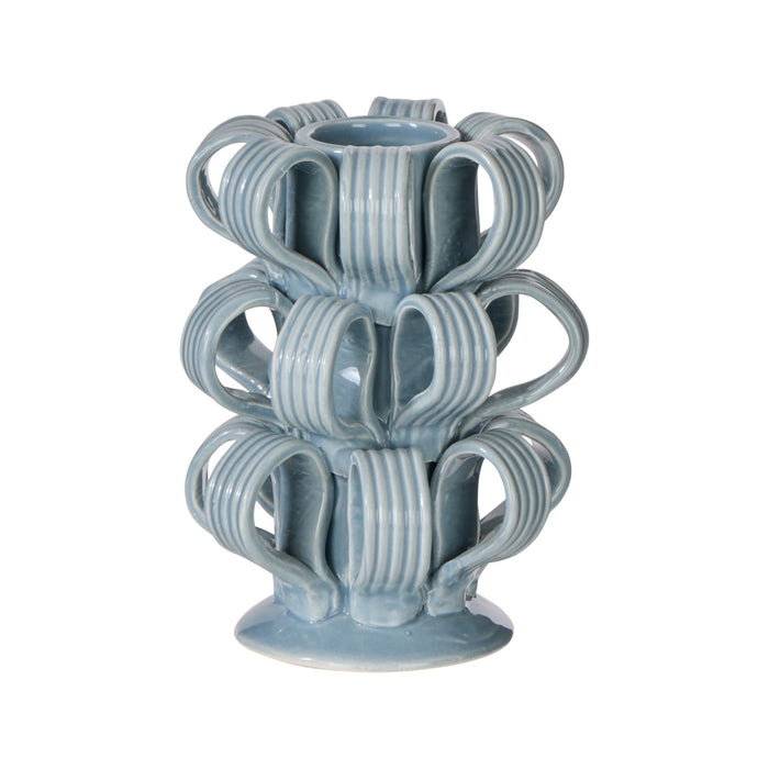 NSIMG-SHA256:0ab7551211cd6ac9411f08df619b76311796f08d6335eec8387942e2a9e23613 · Isalbi Emporium Ribbon Bud Vase Blue