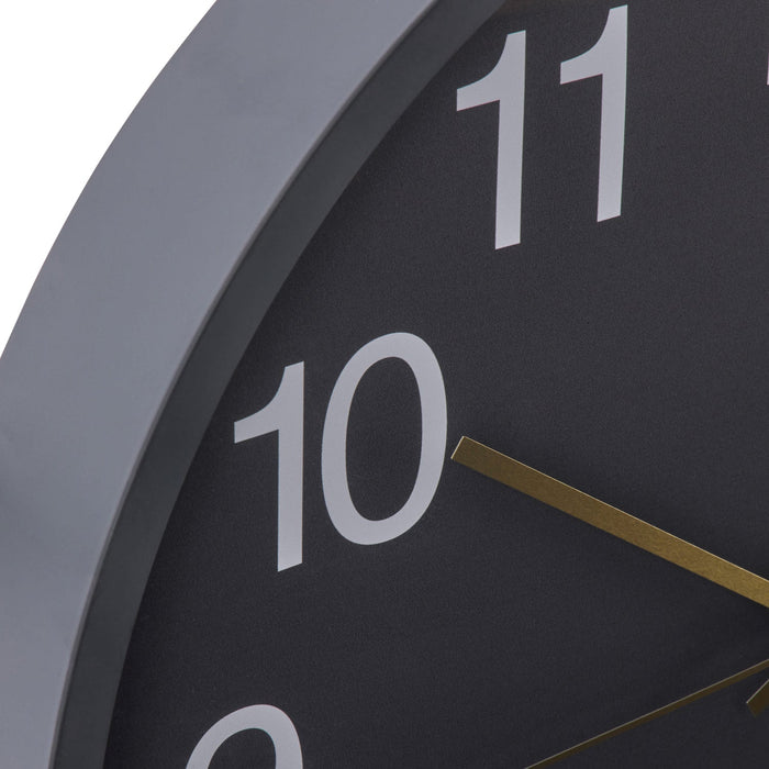 NSIMG-SHA256:66d549da58e3a21c79eeea1fe828e22101efedeb9794c66dad3f40e83269943e · Isalbi Amalfi Hudson Wall Clock Grey