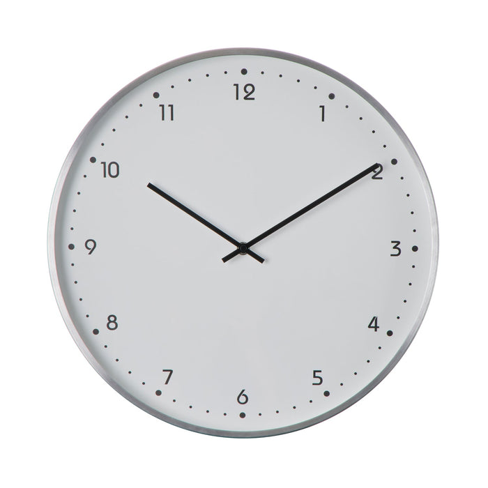 NSIMG-SHA256:5732d3086bcce956d2e358d54d8039e150eac67e0b3cc715fd48cc1aed422e0f · Isalbi Amalfi Helsinki Wall Clock Silver