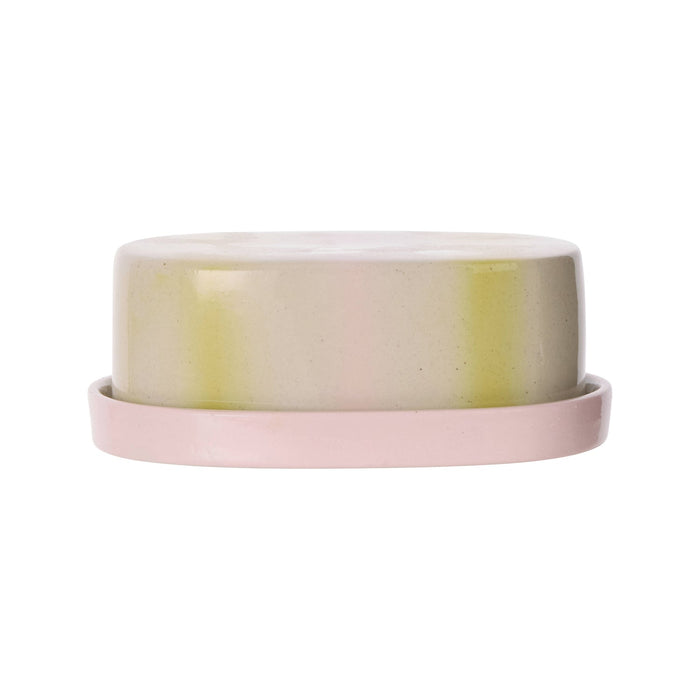 NSIMG-SHA256:c11b098db8c2a50456b1589327ec7f1e79b4327f3b896768da7178dd7dcdd923 · Isalbi Emporium Lumori Butter Dish Multi-Coloured