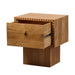 NSIMG-SHA256:98da194e838acbca071aa75afd60d8e45146205283d1cbe228fd1af60fe7d237 · Isalbi Amalfi Vero Bedroom Side Table Honey Oak