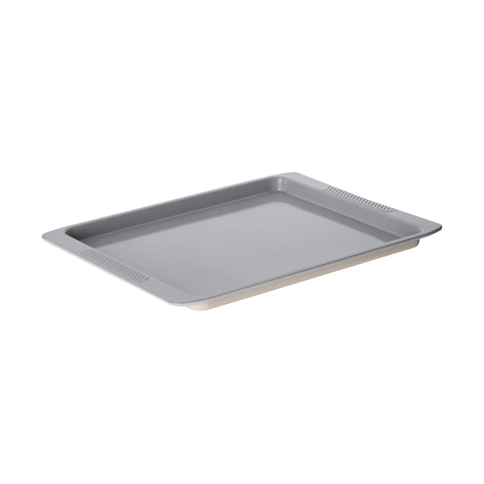 NSIMG-SHA256:cffdb9eb9f7d13ca3c22aeeb1b450a4c4b3e7653ca288f90f7d4a783bef685ee · Isalbi Davis & Waddell Ceramic Non-Stick Medium Baking Pan Cream