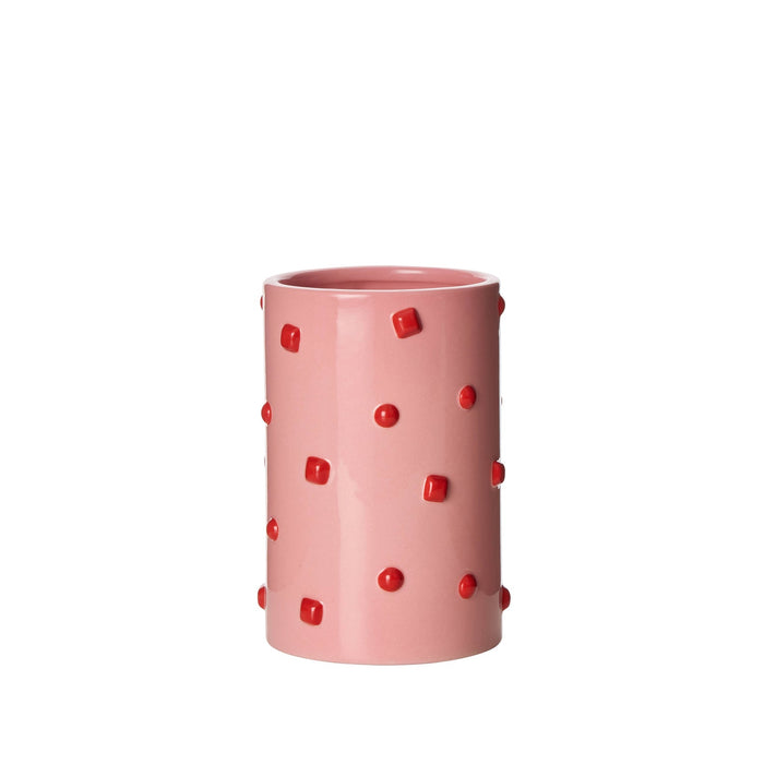NSIMG-SHA256:42cf8b279989daa23ef48e103d7b5fb297c087ebf28a0812fecc7791f605a18b · Isalbi Emporium Bejeweled Vase Pink & Red