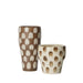 NSIMG-SHA256:47b23856d0d4841fdebbf0dcc0457ea9fb55946019dcad4b099061821c86e0da · Isalbi Amalfi Soren Dab Vase White & Brown