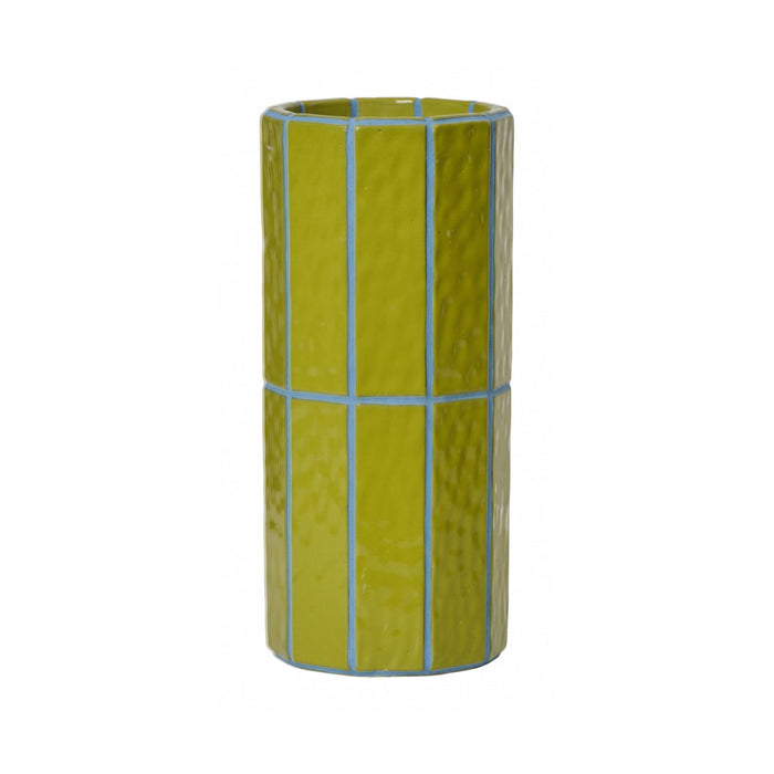 NSIMG-SHA256:d59c2de41c95d379290bf12156c17ec7ffe4c4f0aeb95d5c45e2ed4fa32182d3 · Isalbi Emporium Sadie Tile Vase Deep Green & Blue