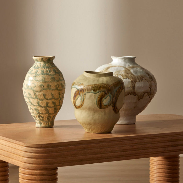 NSIMG-SHA256:e7cc0711f1f532bd57d399e683eb2197de1efbd644852de44683a8eb41e18a46 · Isalbi Amalfi Erol Vase Collection Green & Blue
