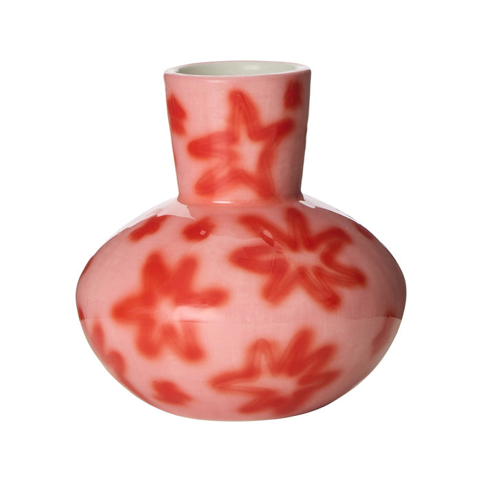 NSIMG-SHA256:053467f2557cc053a961a320bff2d4e7ddcb2c140dc146ea581f35febf797f17 · Isalbi Emporium Haze Vase Collection Pink & Red