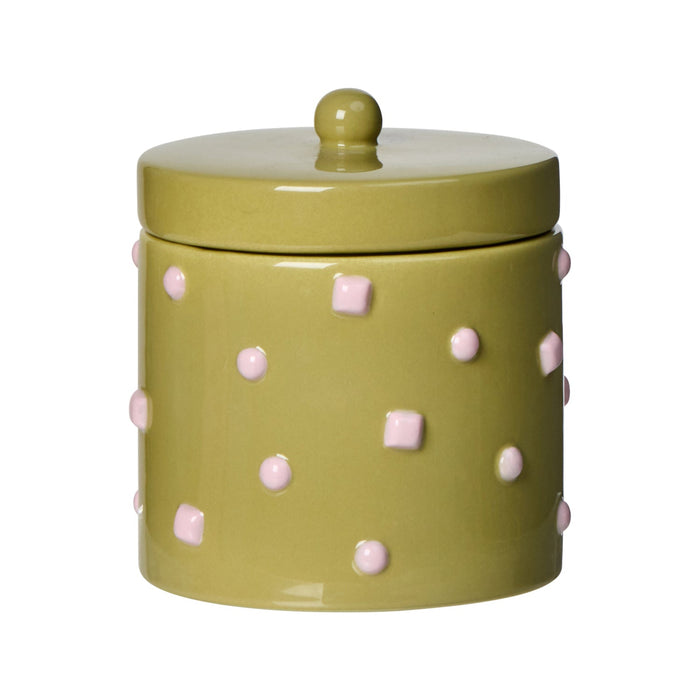 NSIMG-SHA256:a53cff1fd76e6b8cddeb2f05fcdb57a1e43128db3754356c43e4decdbbb15fc7 · Isalbi Emporium Bejeweled Cannister Green & Pink