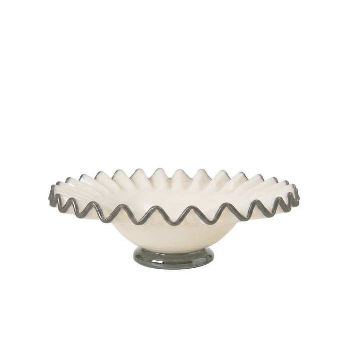 NSIMG-SHA256:30e6f1a1f220dafc68af415453e56b86af34253ea2afe7fc74d4185be92a905f · Isalbi Amalfi Sigrid Frill Dish Footed Medium White & Burgundary