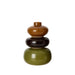 NSIMG-SHA256:6cc09c6e01571a2ba4a12e3192bd99021d9bd1b53fae9cd3ca1cfe11e70c7a5c · Isalbi Amalfi Tutti Stack Vase 3pcs Green & Amber