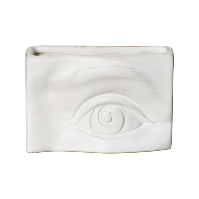 NSIMG-SHA256:3c9f9ce0af042c6b6db5bbbab5a45130fa1af41ba70803cef757b72f85ffba8c · Isalbi Amalfi Enora Eye Trinket Vase Off White