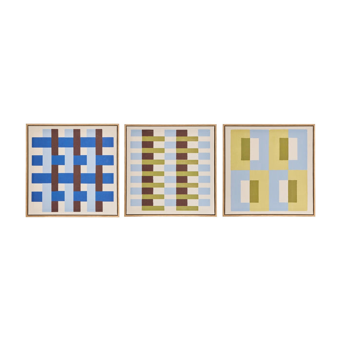 NSIMG-SHA256:2f7046dad4c37f91a274a39eeec6f7ca1e317dae8c854018f5e9e315781a59fb · Isalbi Emporium Gridplay Wall Art Assorted 3pcs Set Multi-Coloured