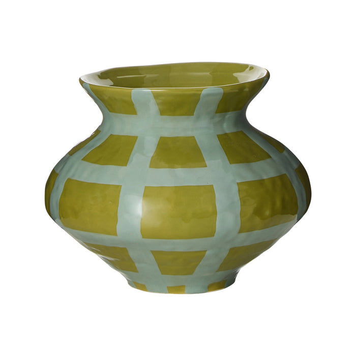 NSIMG-SHA256:54f7cfa4ba99f1be6cd68ff0504d5f906bc677a0f10c83a571505624c0afccde · Isalbi Amalfi Eden Check Vase Blue Check